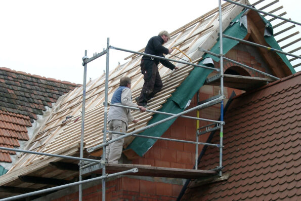 Dach dämmen mit Holzweichfaserplatten Fachwerkhaus